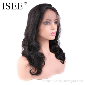 Peruvian No Mixed Pure Full Lace Wig 12 Inch With Bangs